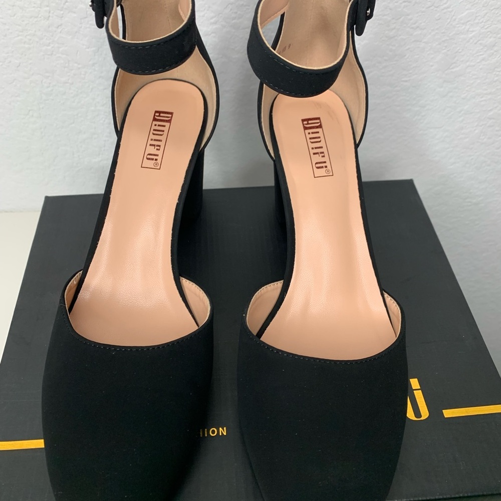 IDIFU Women's P3RAP24BBA COLOR: BLACK NUBUCK Size: US 9 New X0049LB8JT MADE IN C